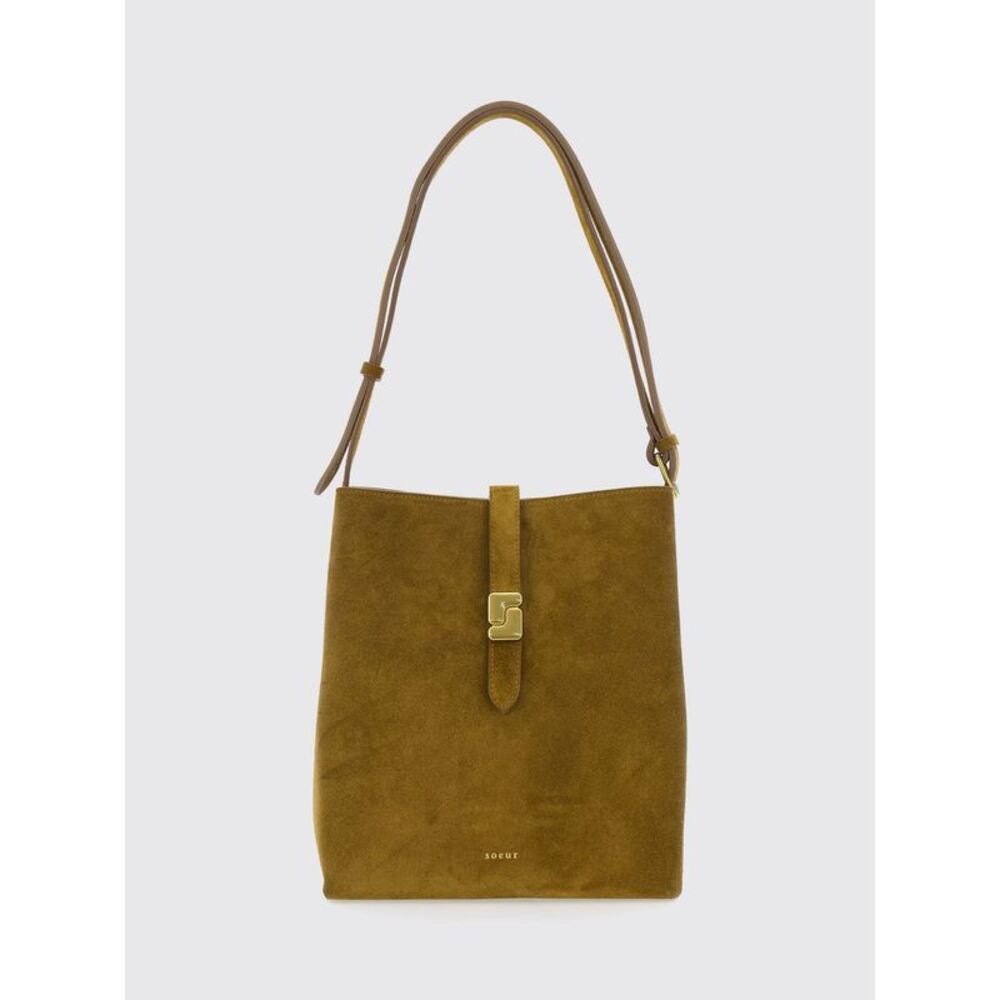 Soeur Women Bello Suede Shoulder Bag Soeur With Adjustable Handle